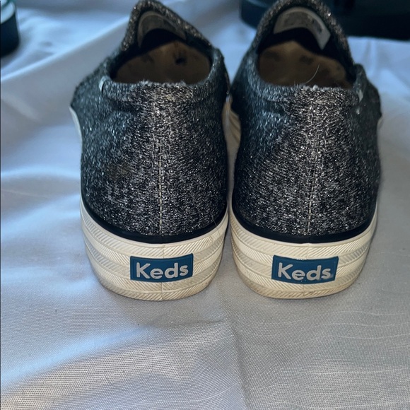 Keds Women's Black and Gray Slip-On Sneakers - Picture 3 of 8